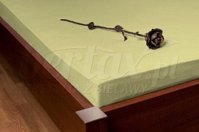 Prześcieradło Bawełniane Na Gumkę OLIWKOWE 140/160x200 - zdjęcie 2