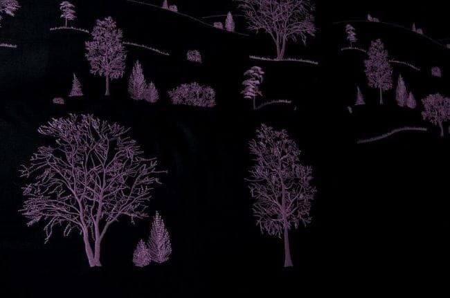 Pościel Satynowa Haftowana 160x200 Forest F11 - zdjęcie 2