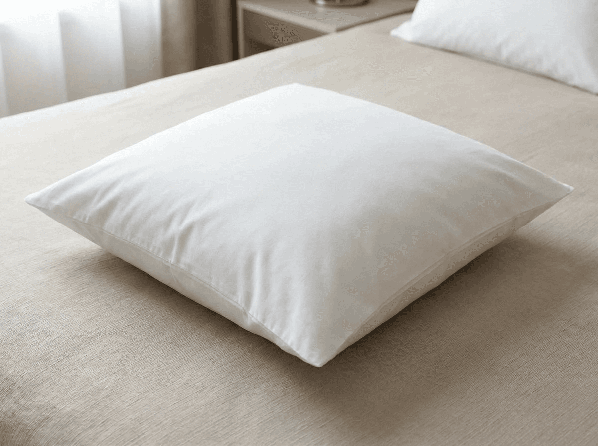 10x Poszewka Hotelowa Biała Noris 40x40  (na zakładkę)
