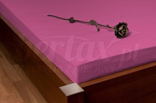Prześcieradło Z Flaneli Na Gumkę RÓŻOWE 90/120x200 - zdjęcie 2