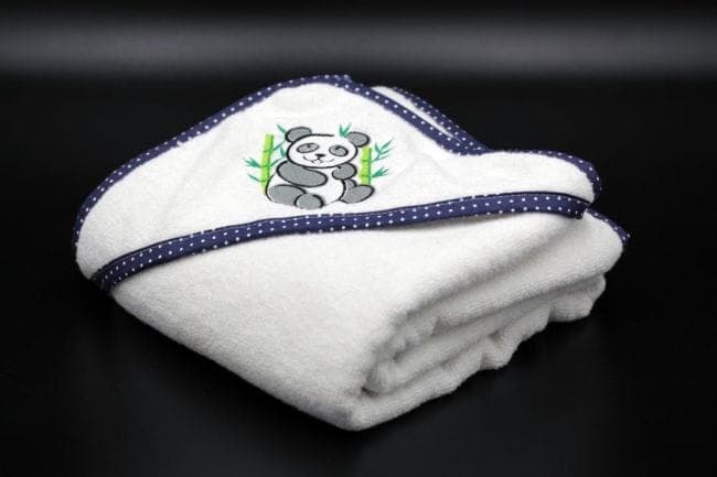 Ręcznik Dziecięcy Frotte z Kapturkiem Panda - zdjęcie 3